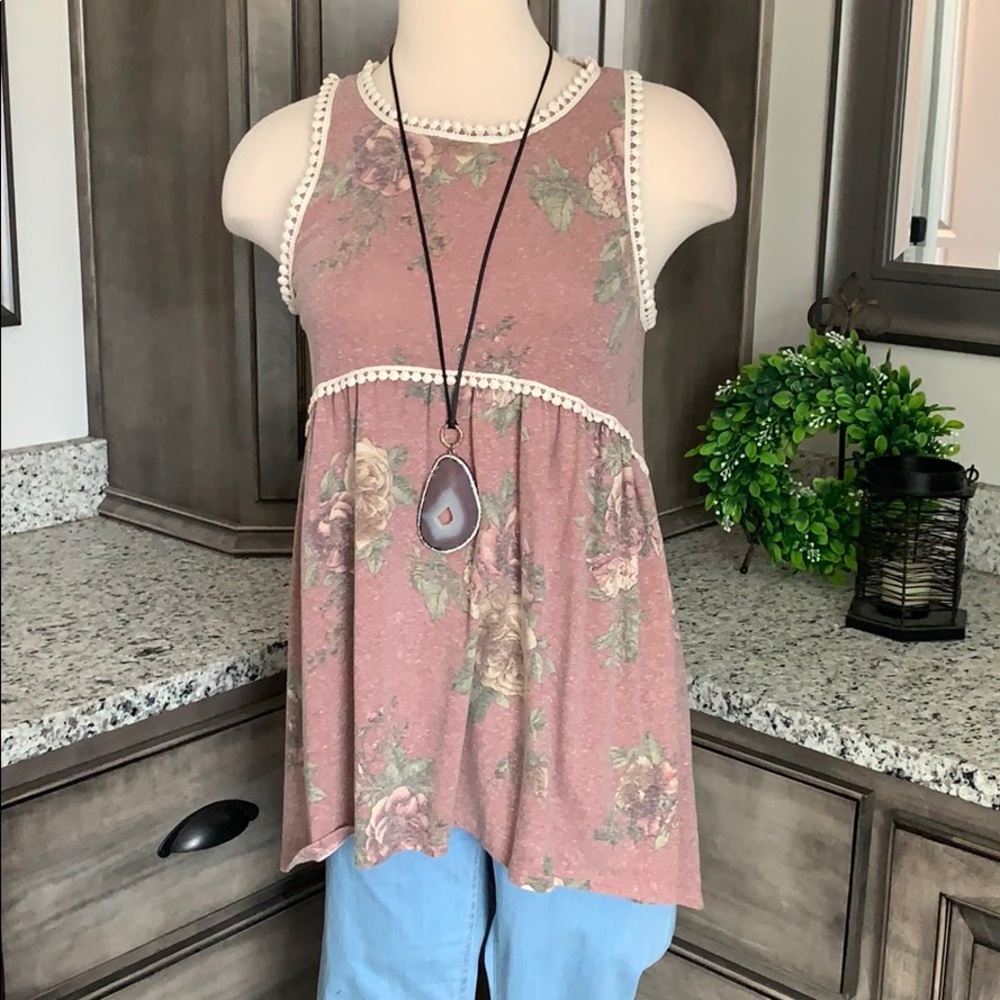 Floral Tank Top